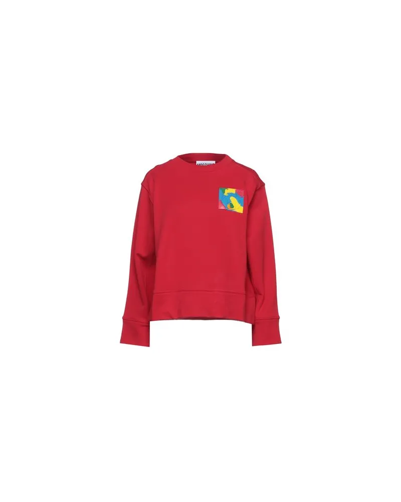 Moschino TOPS - Sweatshirtsauf YOOX.COM Rot