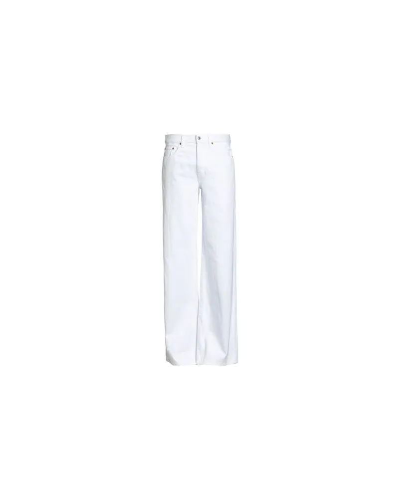 RE/DONE HOSEN & RÖCKE - Jeanshosenauf YOOX.COM Weiß