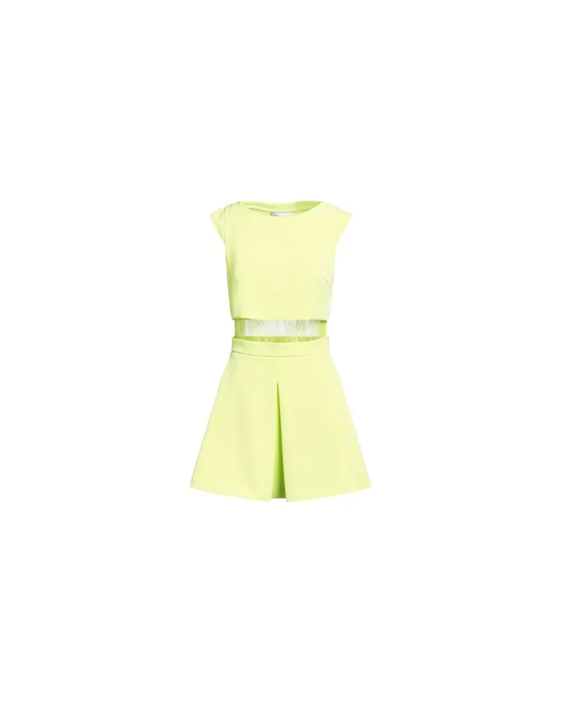 Ermanno Scervino KLEIDER - Mini-Kleiderauf YOOX.COM Limettengrün