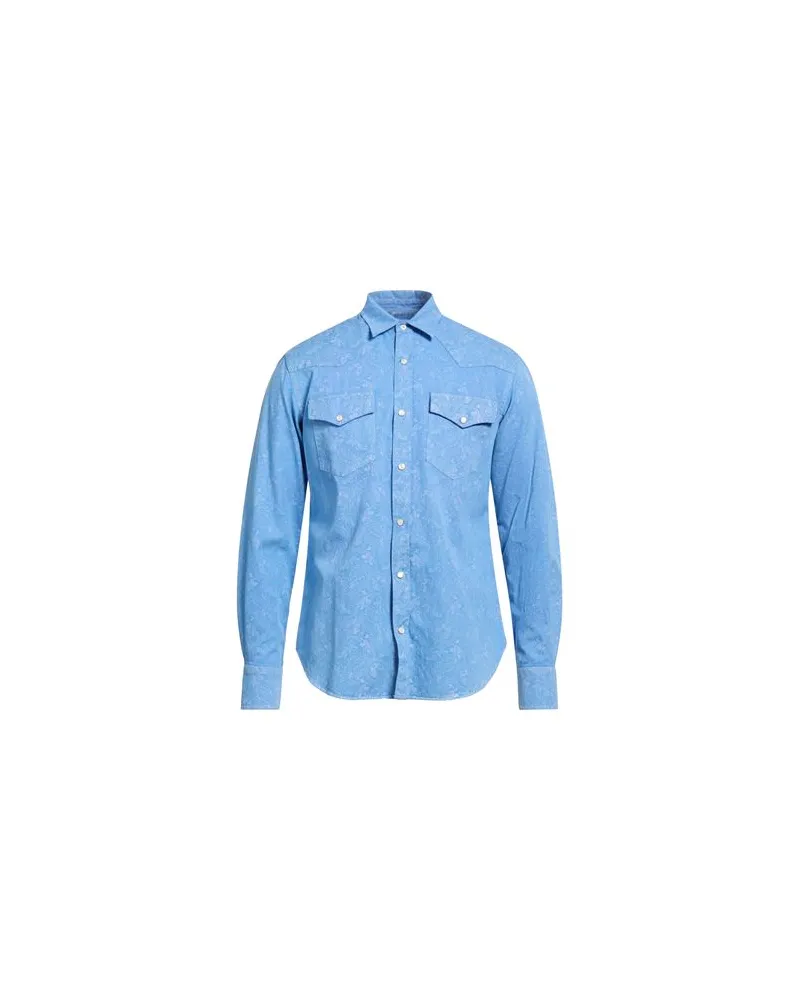 MC2 Saint Barth TOPS - Hemdenauf YOOX.COM Taubenblau