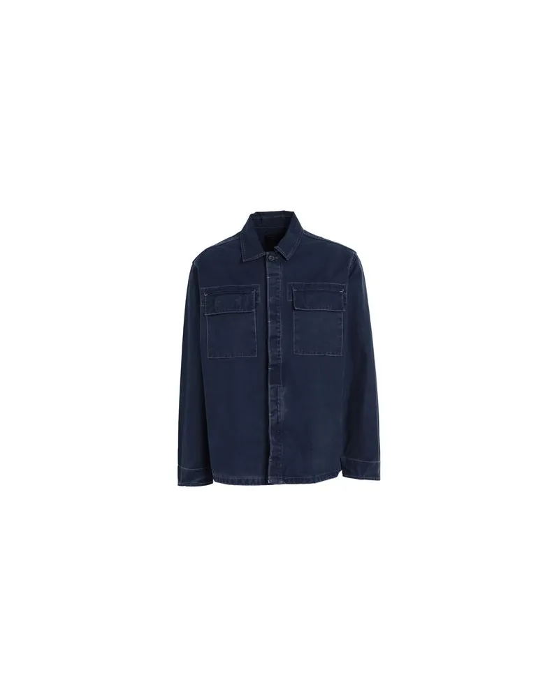 Dockers JACKEN & MÄNTEL - Jeansjacken/Mäntelauf YOOX.COM Marineblau