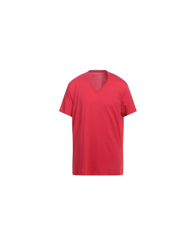 Armani Exchange TOPS - T-shirtsauf YOOX.COM Rot