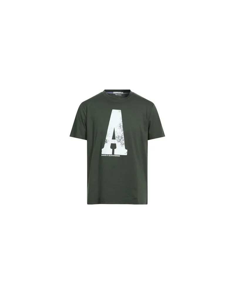 Daniele Alessandrini TOPS - T-shirtsauf YOOX.COM Militärgrün