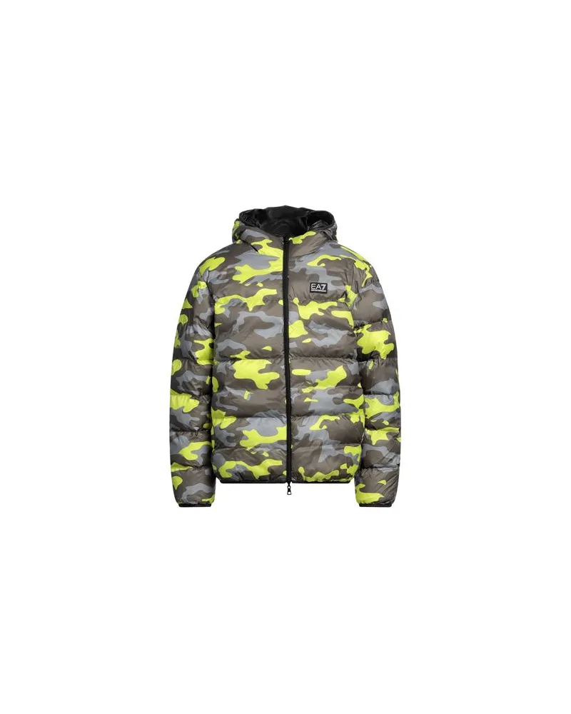 EA7 JACKEN & MÄNTEL - Pufferjacken & Daunenjackenauf YOOX.COM Grau