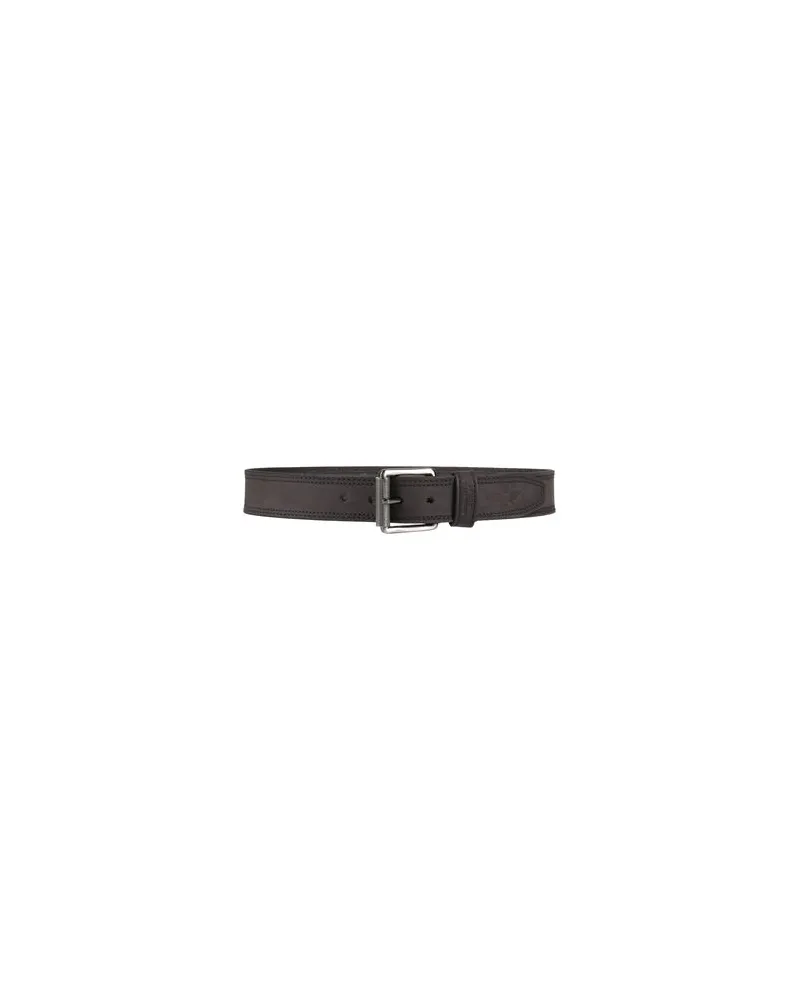 Aeronautica Militare Kleinlederwaren - Gürtelauf YOOX.COM Braungrau