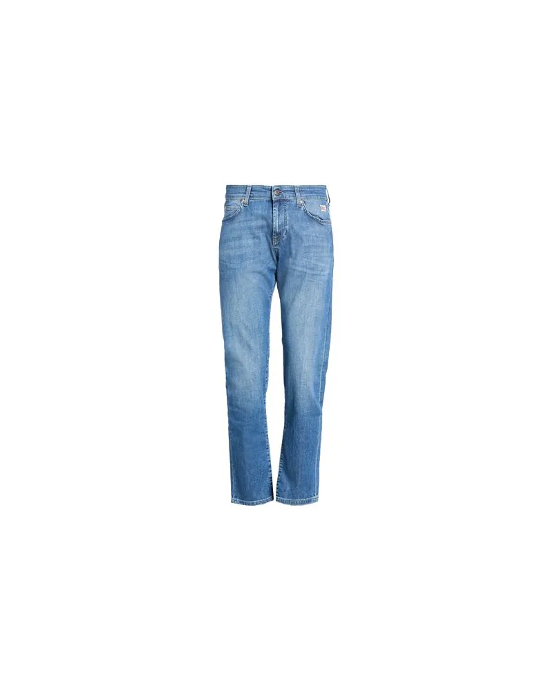 Roy Roger's HOSEN & RÖCKE - Jeanshosenauf YOOX.COM Blau