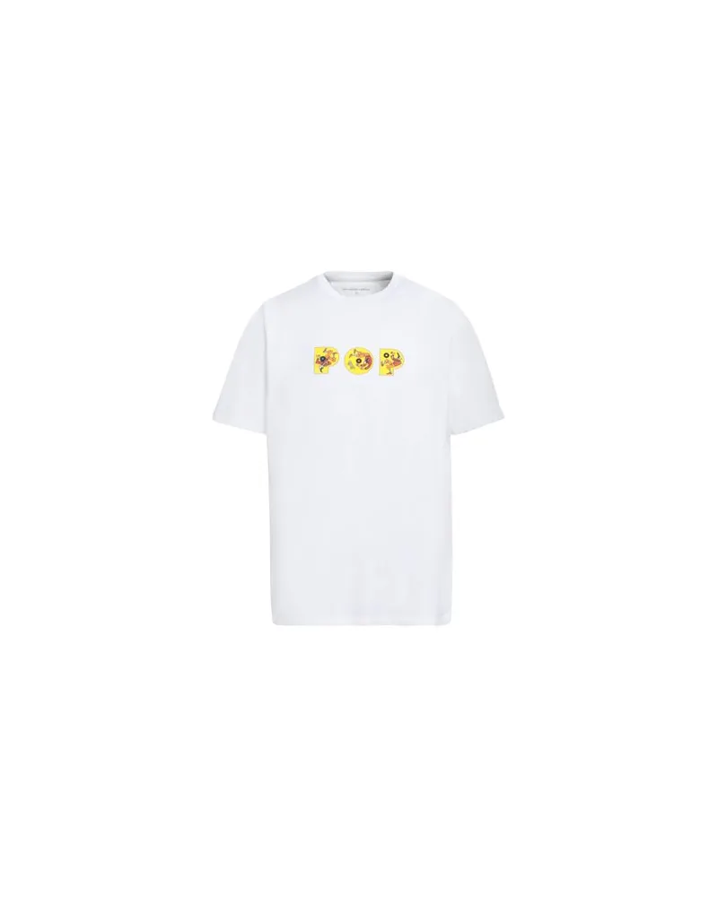 Pop Trading Company TOPS - T-shirtsauf YOOX.COM Weiß