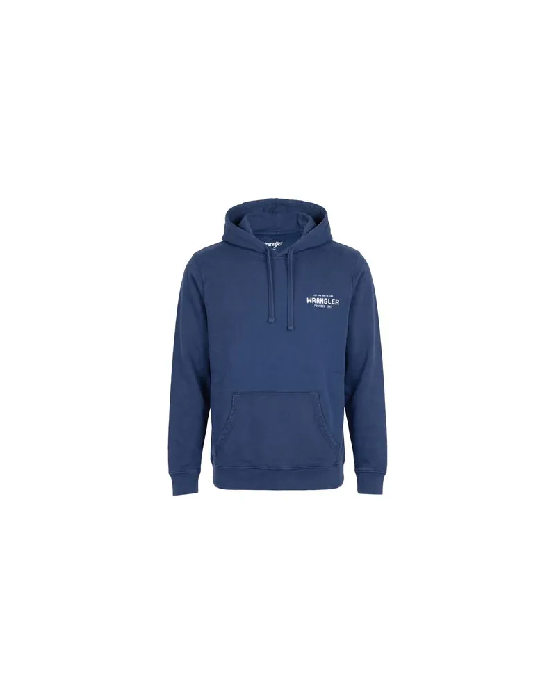 Wrangler TOPS - Sweatshirtsauf YOOX.COM Marineblau