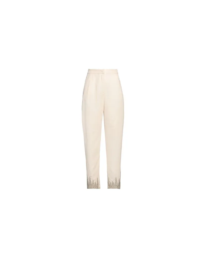 forte_forte HOSEN & RÖCKE - Hosenauf YOOX.COM Elfenbein