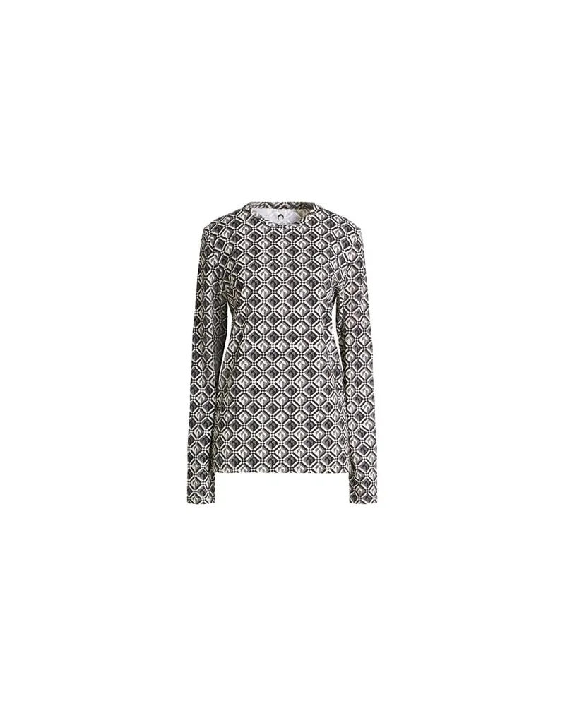 Marine Serre WHITE LINE - TOPS - T-shirtsauf YOOX.COM Schwarz