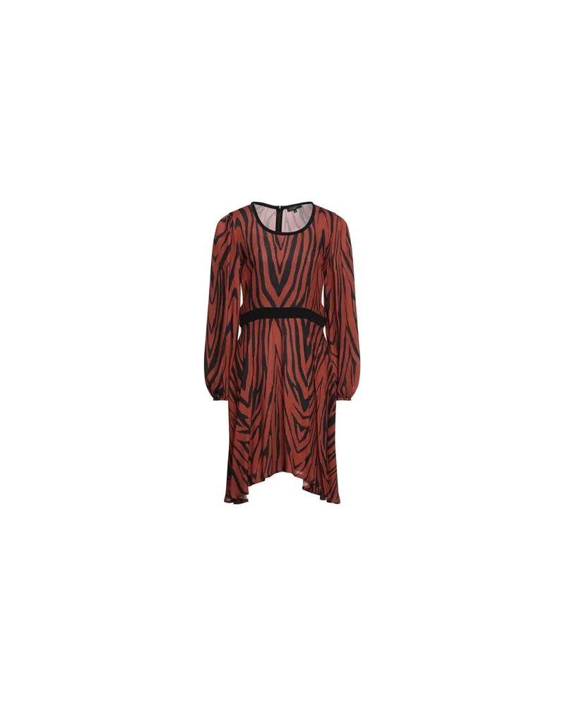 Antonelli Firenze KLEIDER - Midi-Kleiderauf YOOX.COM Braun