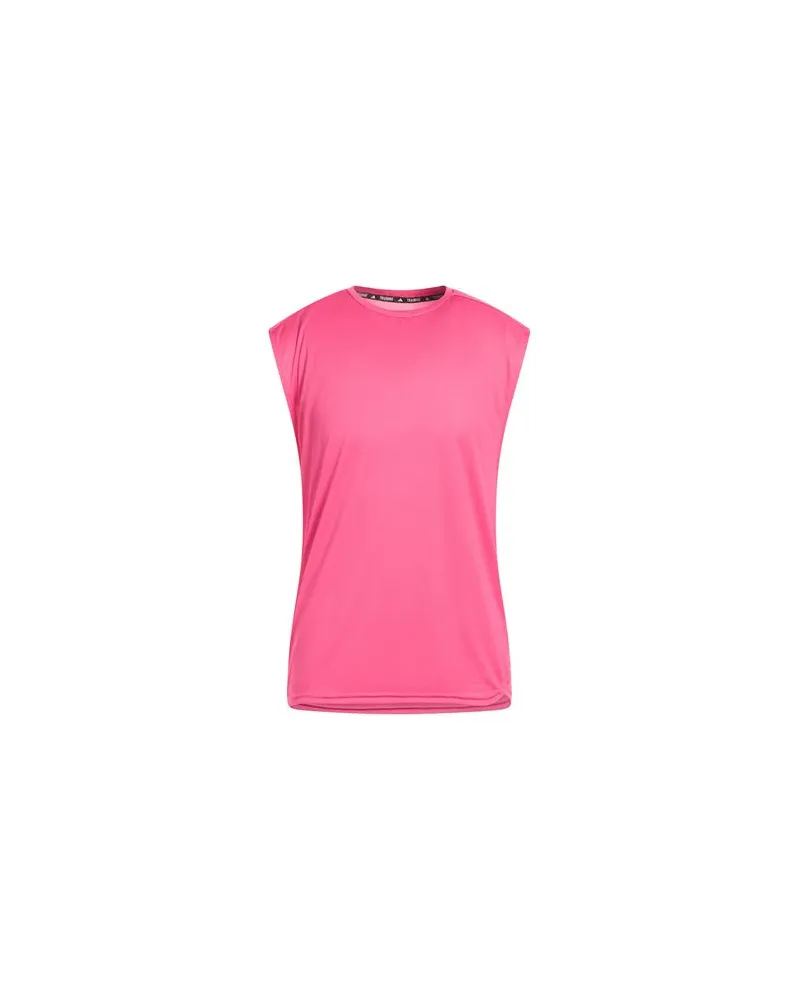 adidas TOPS - T-shirtsauf YOOX.COM Fuchsia