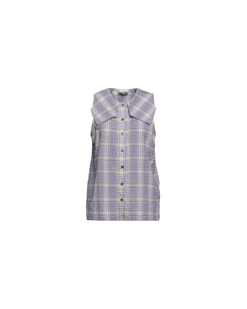 Ganni TOPS - Hemdenauf YOOX.COM Malve