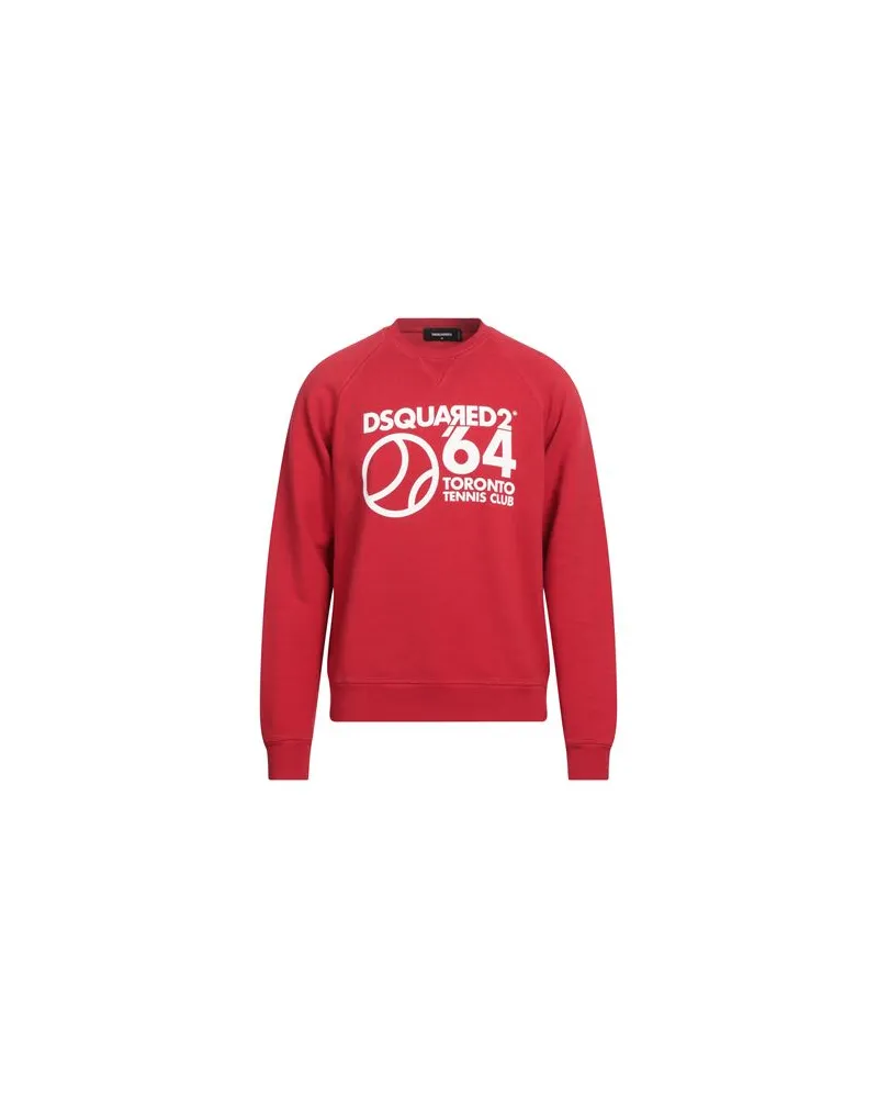 Dsquared2 TOPS - Sweatshirtsauf YOOX.COM Rot