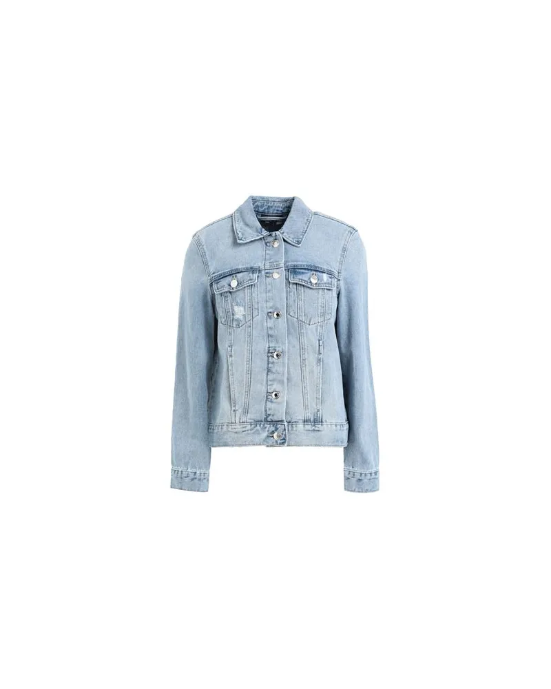 Vero Moda JACKEN & MÄNTEL - Jeansjacken/Mäntelauf YOOX.COM Blau