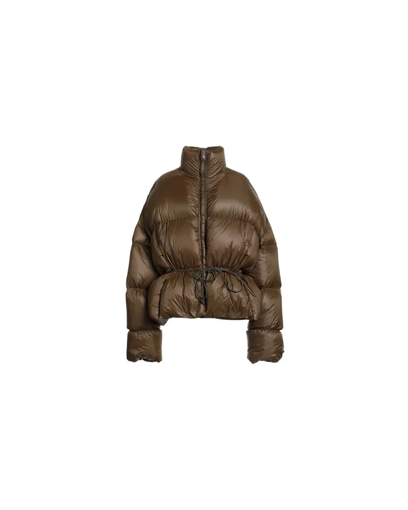 Rick Owens JACKEN & MÄNTEL - Pufferjacken & Daunenjackenauf YOOX.COM Militärgrün