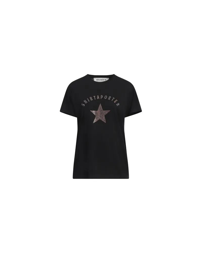 SHIRTAPORTER TOPS - T-shirtsauf YOOX.COM Schwarz