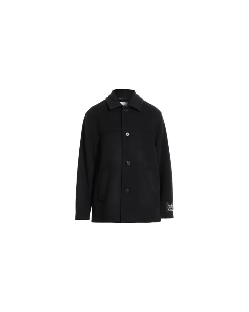 MSGM JACKEN & MÄNTEL - Mäntelauf YOOX.COM Schwarz