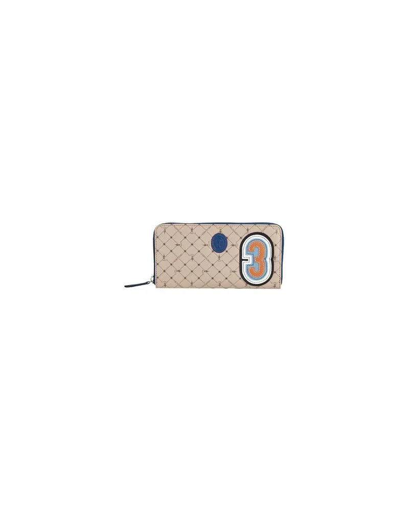Trussardi Kleinlederwaren - Brieftaschenauf YOOX.COM Maulwurfsgrau