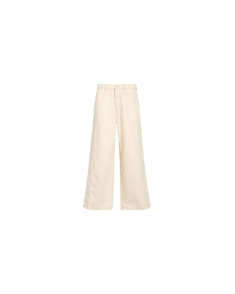 AMI Paris HOSEN & RÖCKE - Hosenauf YOOX.COM Cremeweiß