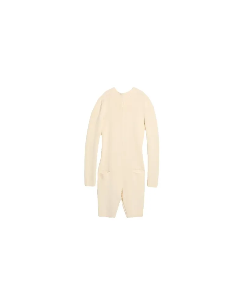 Rick Owens OVERALLS - Jumpsuitsauf YOOX.COM Cremeweiß