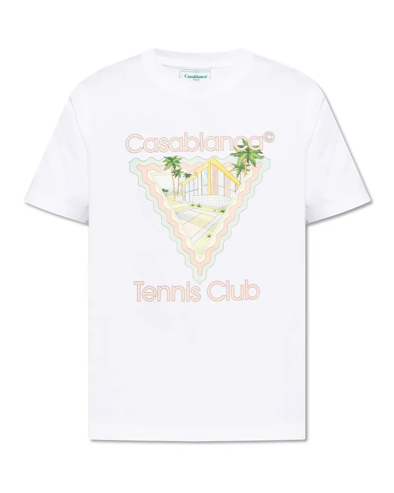 Casablanca Paris T-shirts Weiß