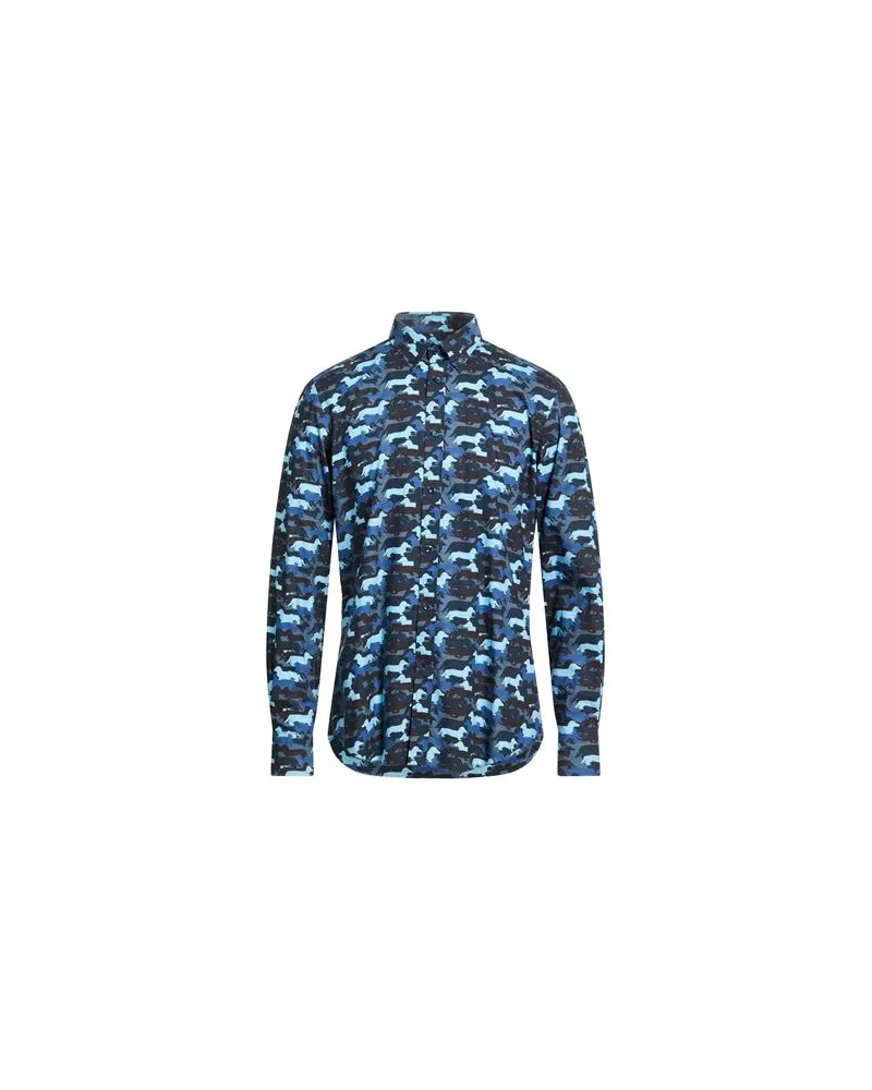 Harmont & Blaine TOPS - Hemdenauf YOOX.COM Blau
