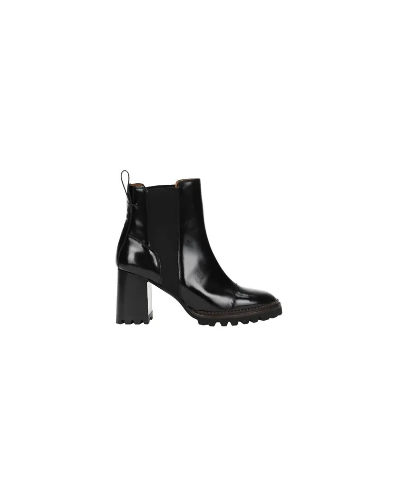 See by Chloé MALLORY ANKLE BOOT   - SCHUHE - Stiefelettenauf YOOX.COM Schwarz