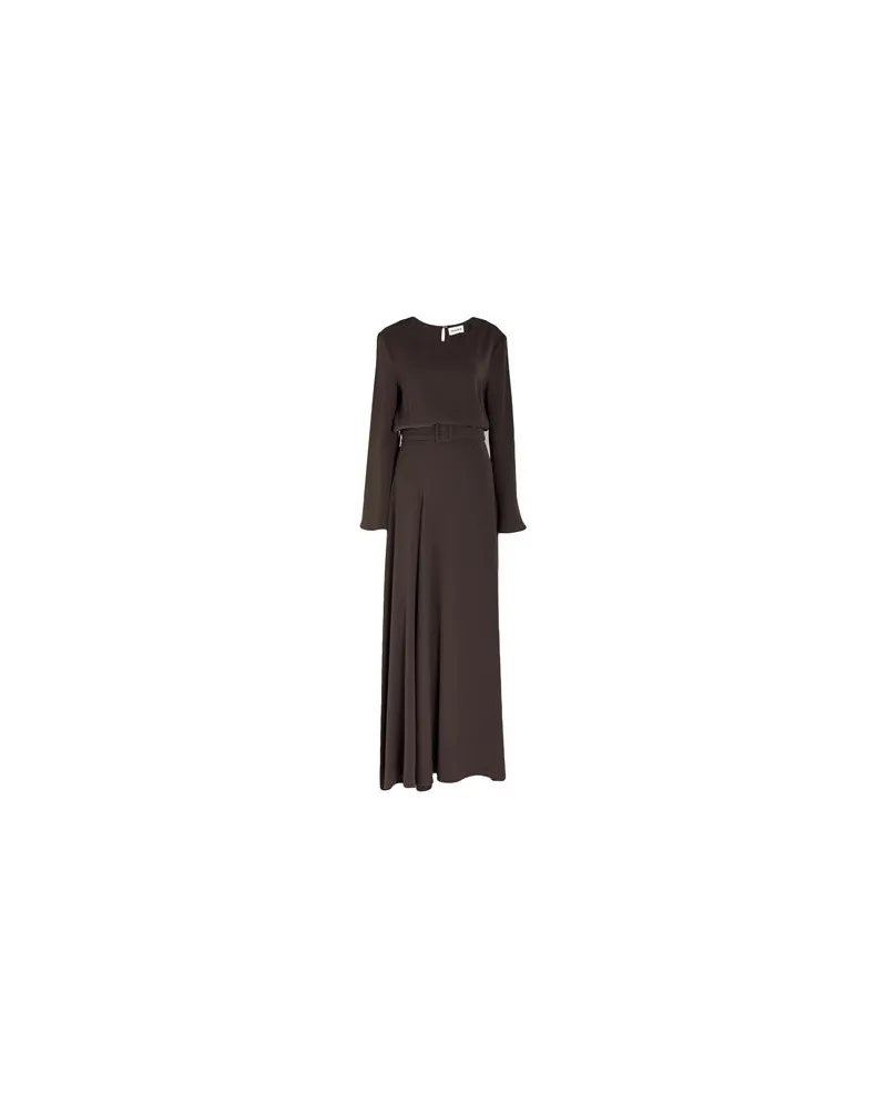 P.A.R.O.S.H. P.A.R.O H. - KLEIDER - Maxi-Kleiderauf YOOX.COM Schokobraun
