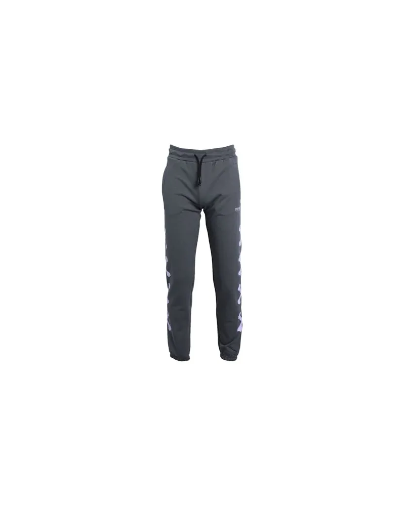 Phobia Archive PANTS WITH LILAC CROSS BONES - HOSEN & RÖCKE - Hosenauf YOOX.COM Blei