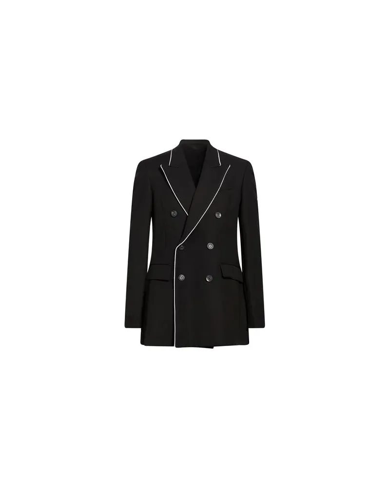 Wales Bonner JACKEN & MÄNTEL - Jacken, Mäntel & Trenchcoatsauf YOOX.COM Schwarz