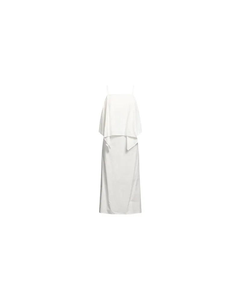 Collection Privée? KLEIDER - Midi-Kleiderauf YOOX.COM Weiß
