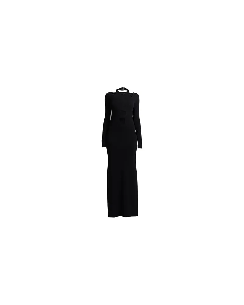 BCBGMAXAZRIA KLEIDER - Maxi-Kleiderauf YOOX.COM Schwarz