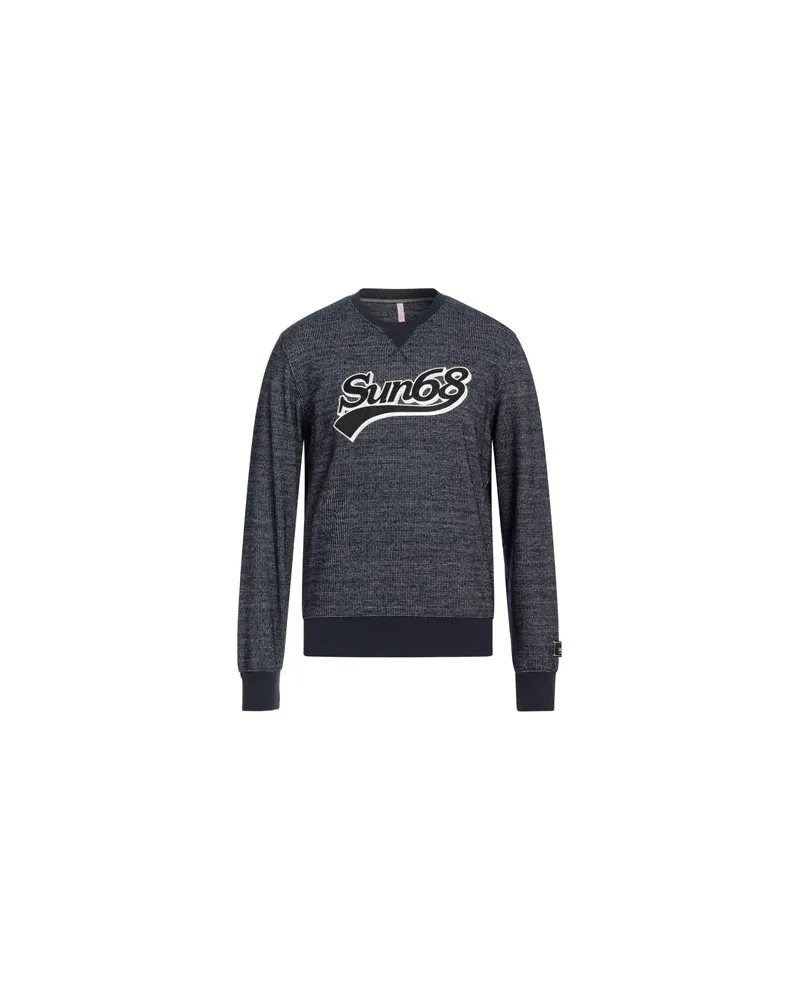 Sun68 TOPS - Sweatshirtsauf YOOX.COM Marineblau