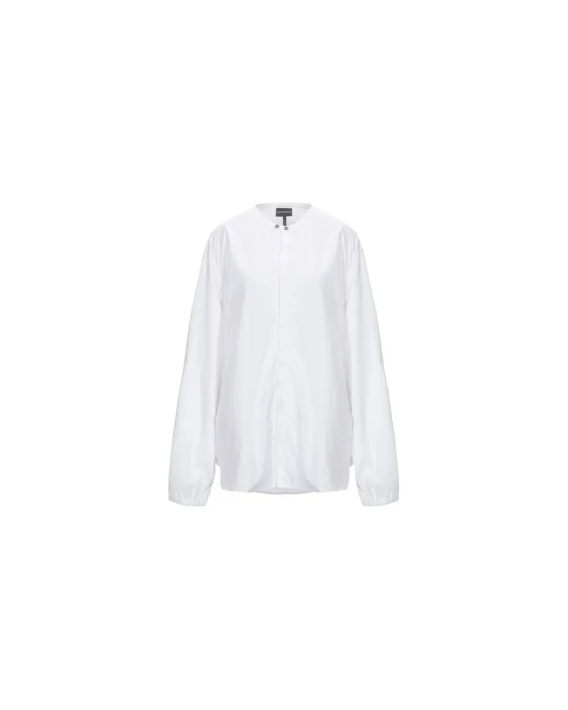 Emporio Armani TOPS - Hemdenauf YOOX.COM Weiß