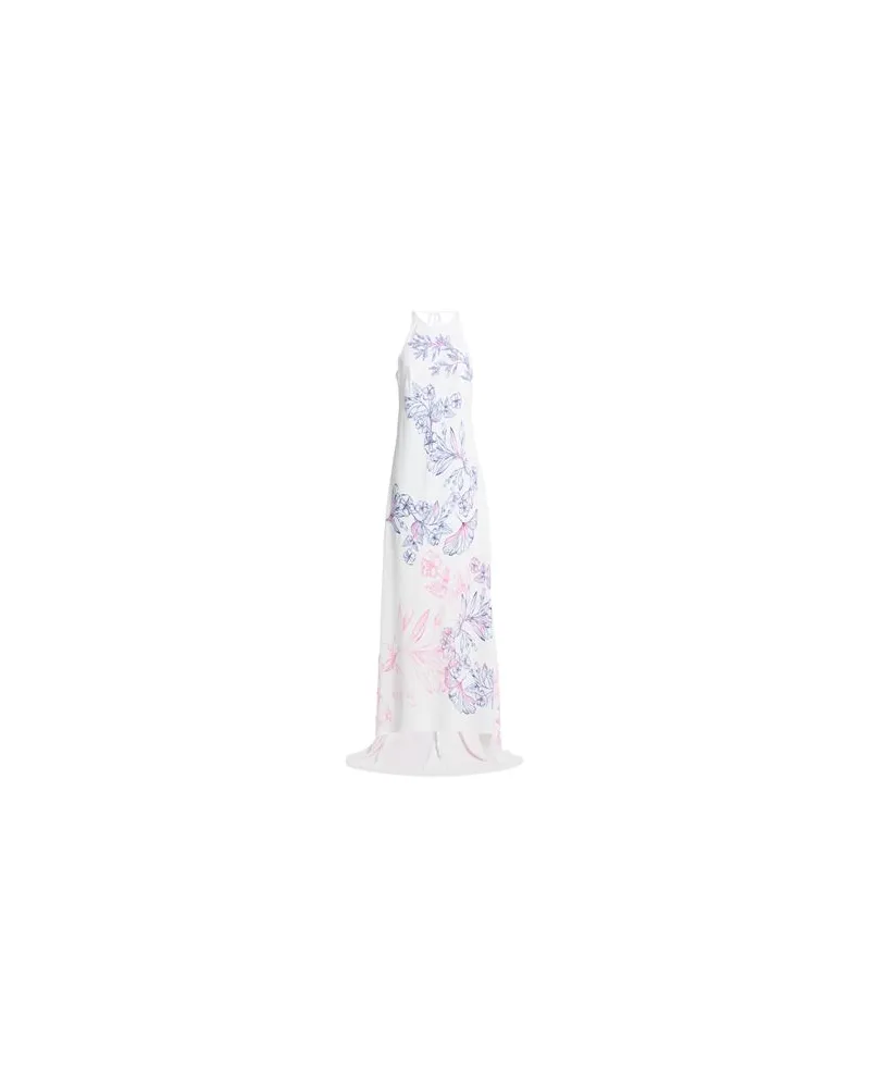 Actitude by Twinset KLEIDER - Maxi-Kleiderauf YOOX.COM Weiß