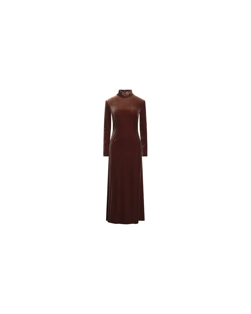 Compagnia Italiana KLEIDER - Maxi-Kleiderauf YOOX.COM Braun