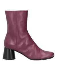 HALMANERA Stiefelette Pflaume