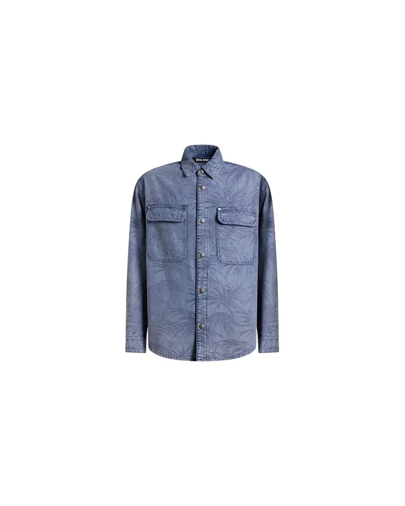 Palm Angels JACKEN & MÄNTEL - Jeansjacken/Mäntelauf YOOX.COM Blau