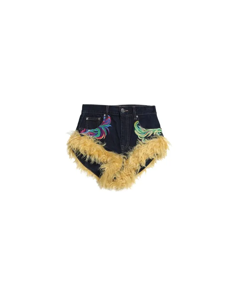 Area HOSEN & RÖCKE - Jeansshortsauf YOOX.COM Blau