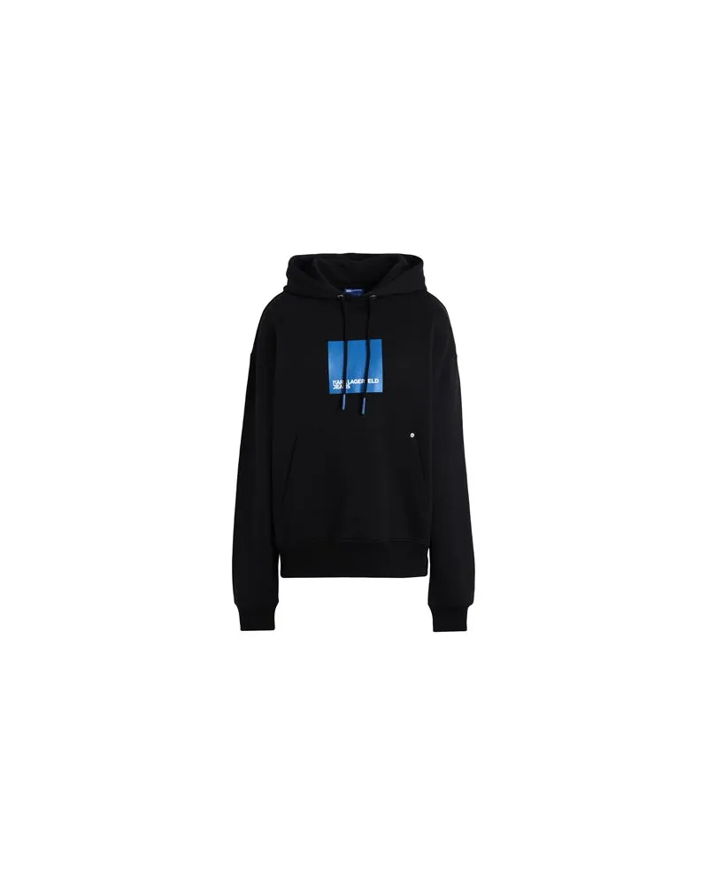 Karl Lagerfeld KLJ LOGO HOODIE  - TOPS - Sweatshirtsauf YOOX.COM Schwarz