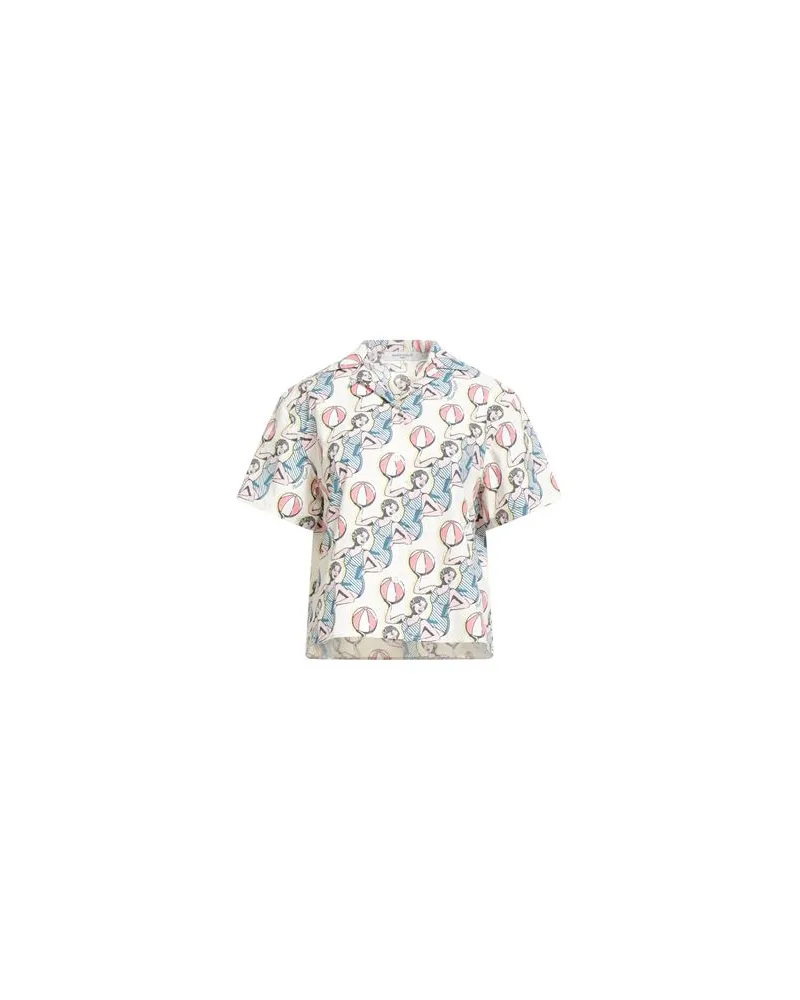 Kitsuné TOPS - Hemdenauf YOOX.COM Weiß