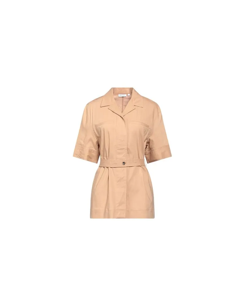 Calvin Klein TOPS - Hemdenauf YOOX.COM Kamel