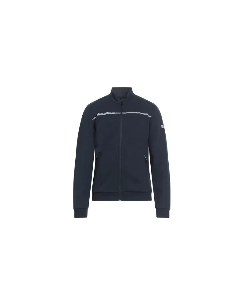 EA7 TOPS - Sweatshirtsauf YOOX.COM Marineblau