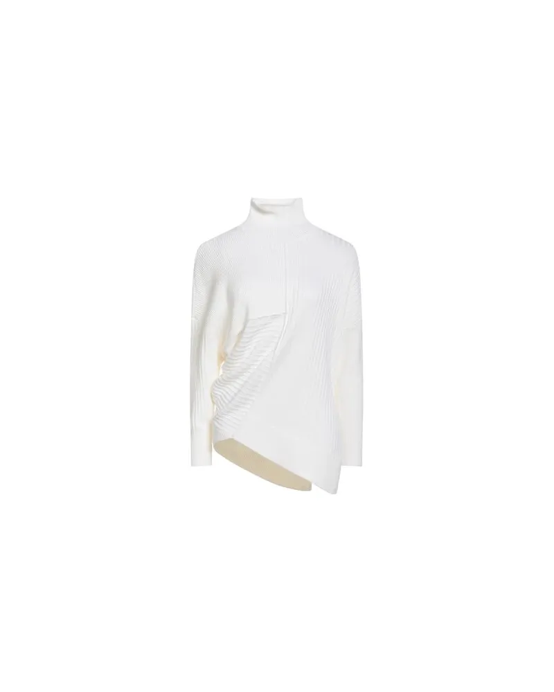 Armani Exchange STRICKWAREN - Rollkragenpulloverauf YOOX.COM Cremeweiß
