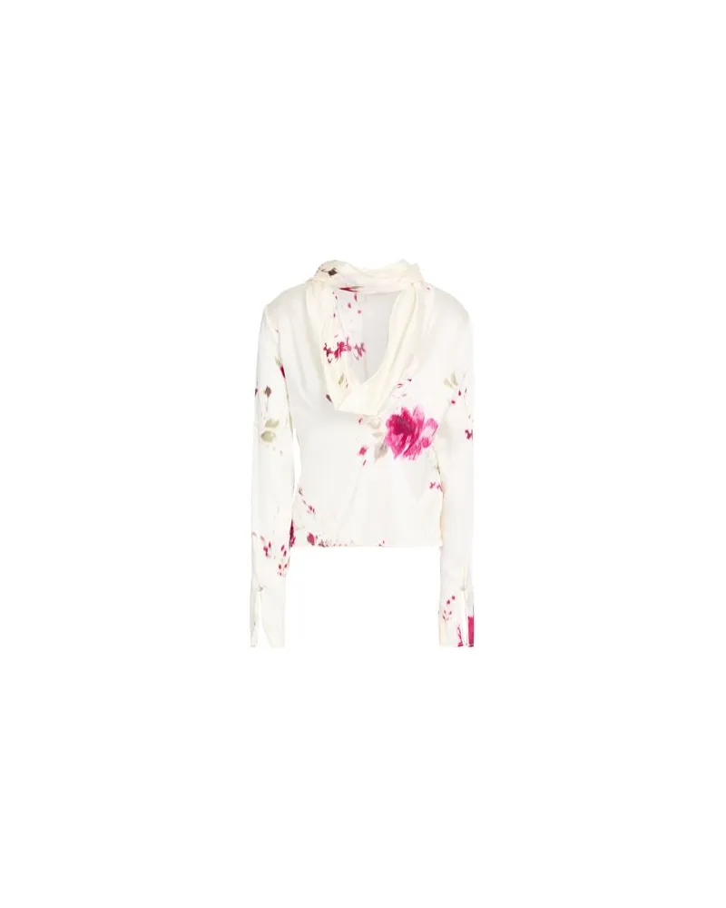 Blumarine TOPS - Topsauf YOOX.COM Cremeweiß