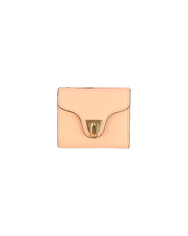 Coccinelle Kleinlederwaren - Brieftaschenauf YOOX.COM Pfirsich