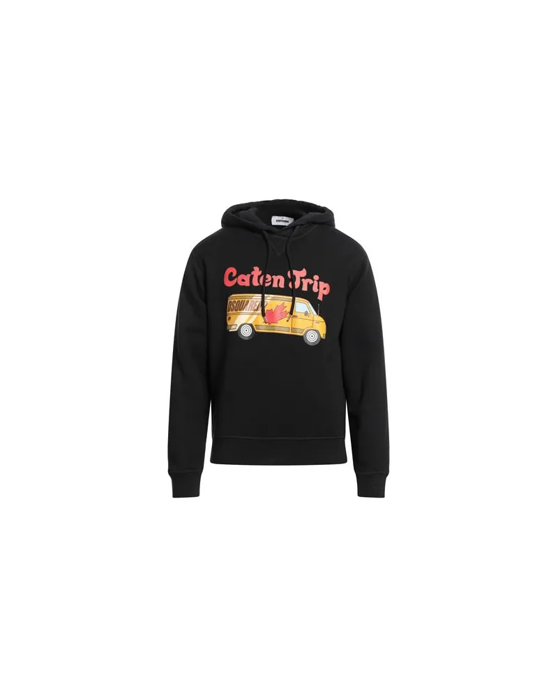 Dsquared2 TOPS - Sweatshirtsauf YOOX.COM Schwarz