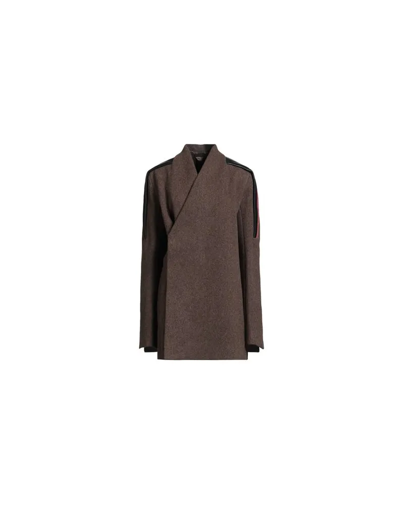Rick Owens JACKEN & MÄNTEL - Mäntelauf YOOX.COM Dunkelbraun