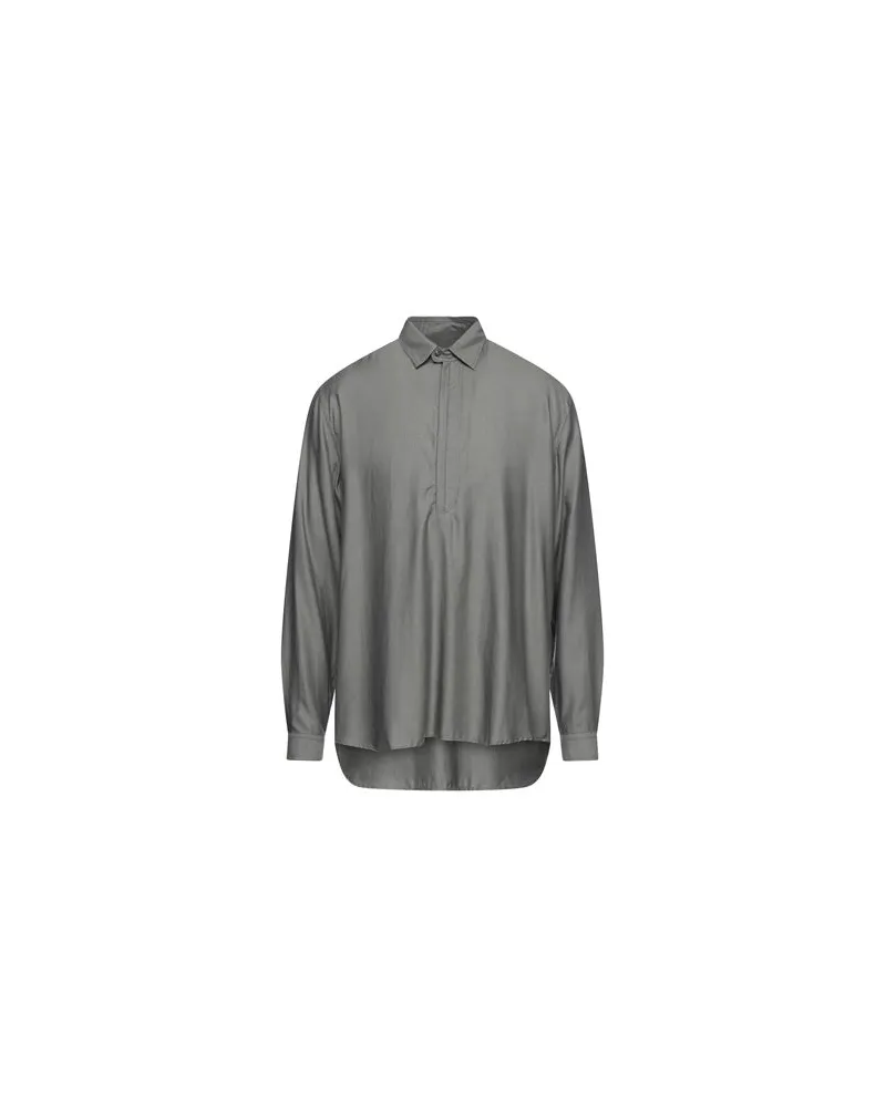 Emporio Armani TOPS - Hemdenauf YOOX.COM Blei